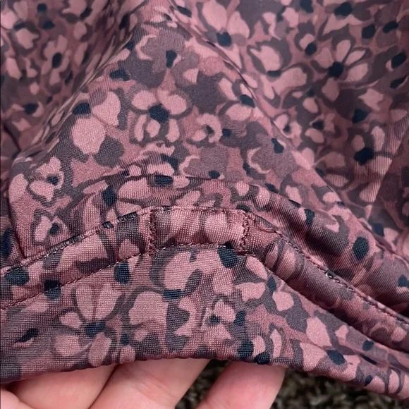 Athleta Brown Floral Patterned Bikini Top - Picture 6 of 8